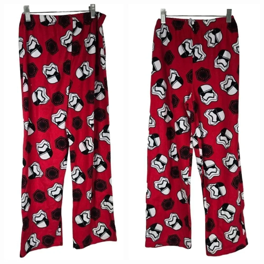 Star Wars Stormtrooper Boys Fleece Pajama Sleep Set 2 Piece Sleepwear Size 10